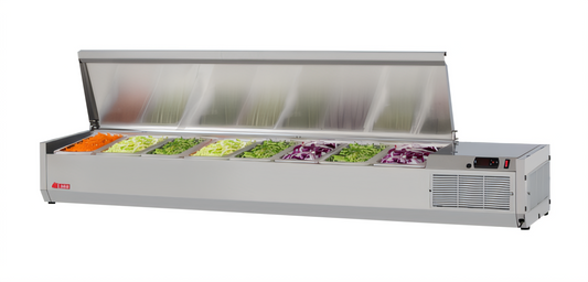 Turbo Air e Refrigerated Prep Tables - CTST-1800-N E-lin