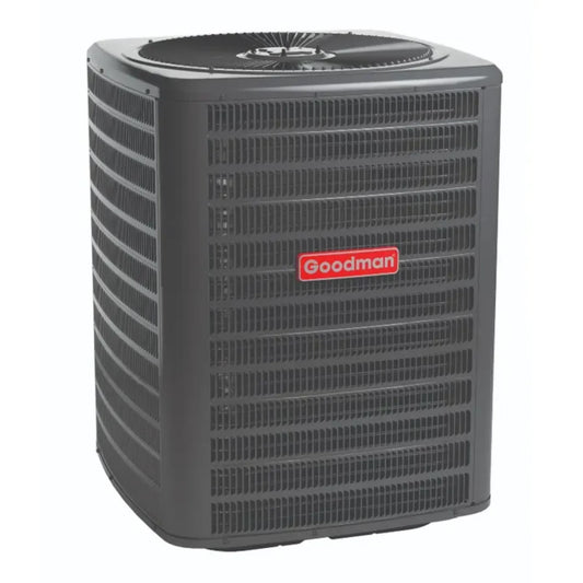 Goodman - 3.5 Ton/42,000 BTU High Efficiency Heat Pump Condenser- 15.2 SEER2 - Single Stage - R32 - GLZS5BA4210
