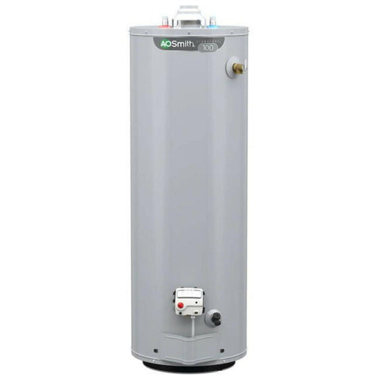 A.O. Smith Signature 100 50-Gallon Tall 6-year Limited 37000-BTU Liquid Propane Water Heate - Item #962541 | Model #G6N-T5040PVRr