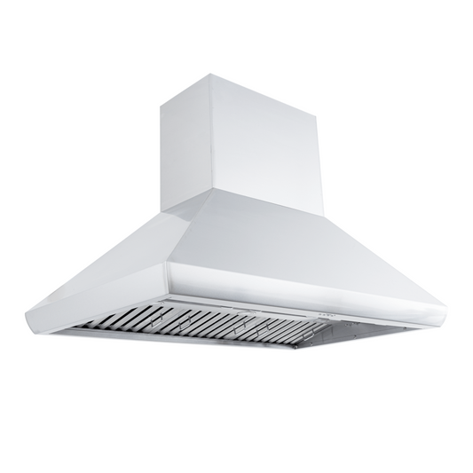 Proline PLJI 109 - Ducted Island Range Hood, 1200 CFM | Stainless Steel Finish - PLJI 109.36