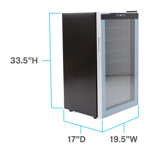 Avanti 34 Bottle Wine Cooler - WC34N2P