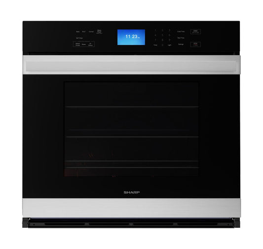 SHARP in Stainless Steel European Convection Built-In Single Wall Oven - SWA3062GS