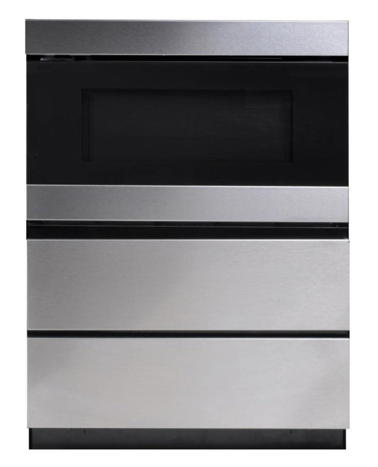 SHARP 24 in. Under the Counter Microwave Drawer Oven Pedestal - SKMD24U0ES