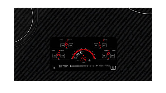 SHARP 30 in. Drop-In Radiant Cooktop with Side Accessories - SCR3042FB