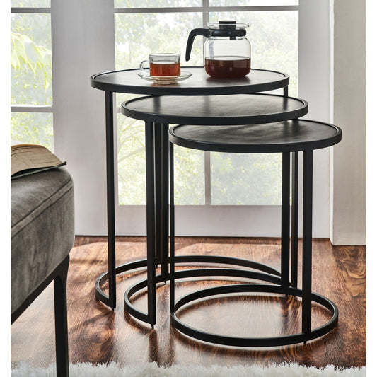 RenWil Donatella Table Set Of 3 -Nested TA429 - TA429