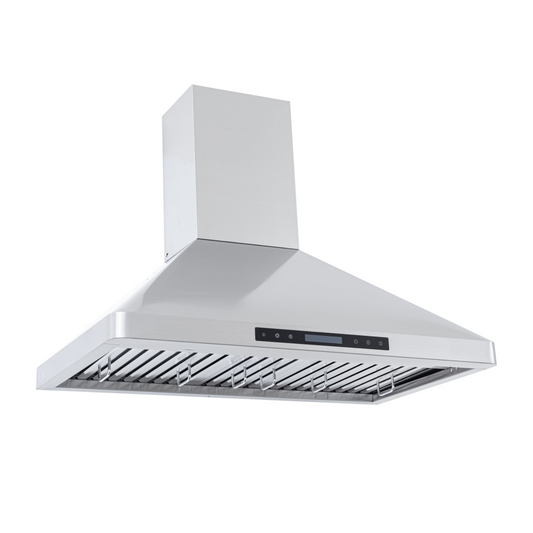 Proline PLFW 129 E - Wall-Mounted Range Hood, 900 CFM | Stainless Steel Design - PLFW 129E.30