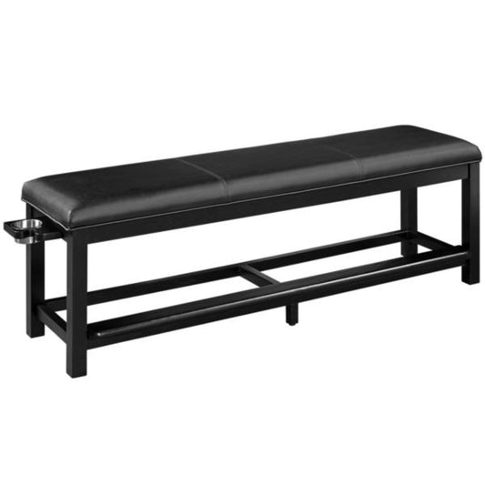 RAM Game Room Spectator Storage Bench - SBENCH BLK