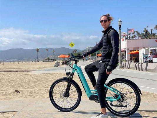 Himiway Rambler / Electric City Commuter Bike - H-RAMBLER-Mid-GN