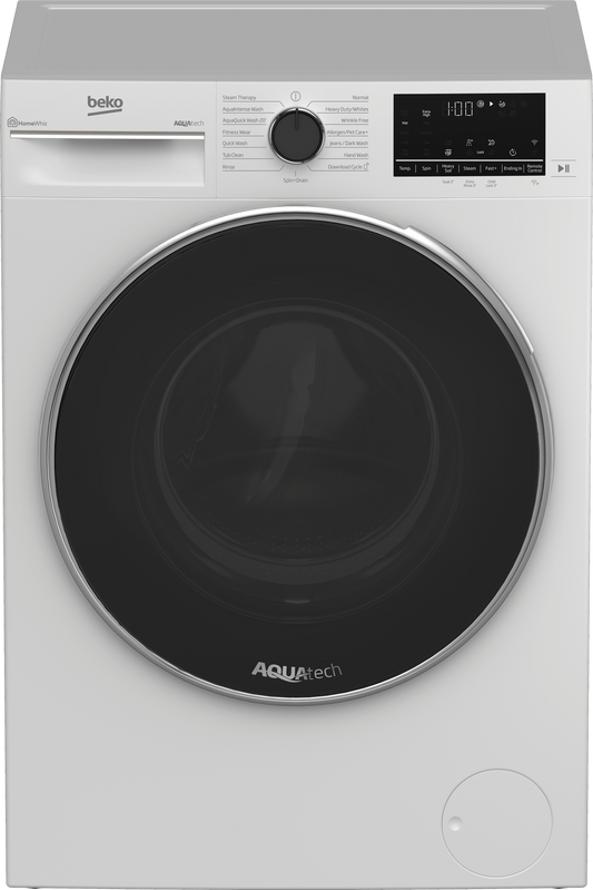 BEKO 24" Front Load Washer White - WFTV10733XC