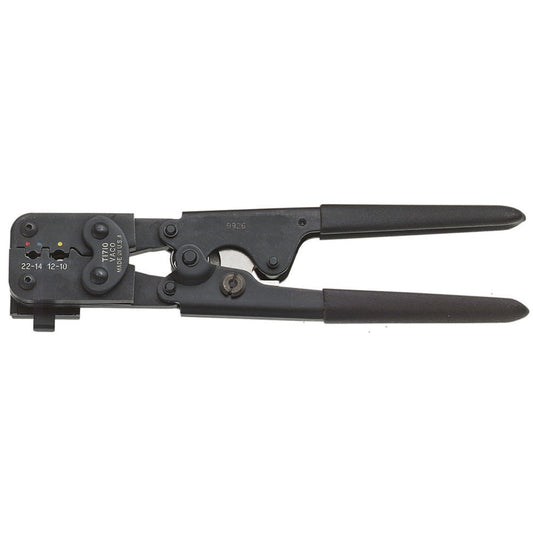 KLEIN TOOLS Compound Action Ratcheting Crimper - Insulated Terminals - T1710