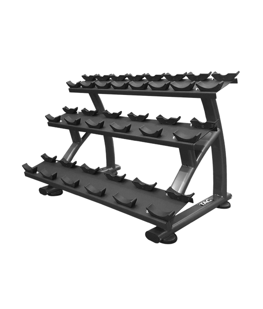 TAG Fitness SD3.1 Saddle Dumbbell Rack (10 Pair) - 1770026099299_533