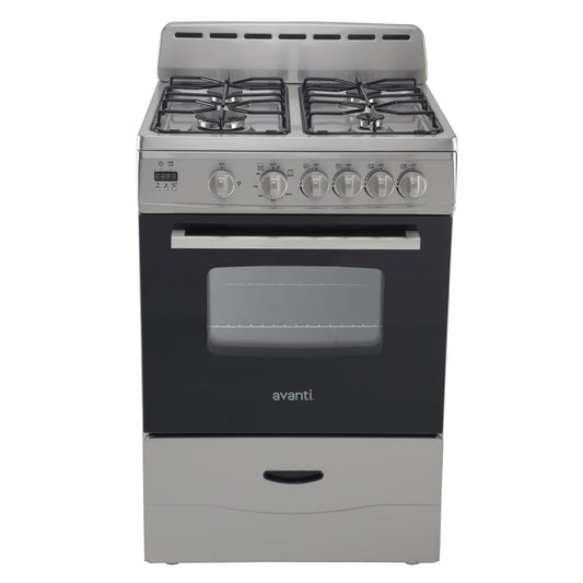 Avanti 24" Compact Gas Range Oven - GR2414CW