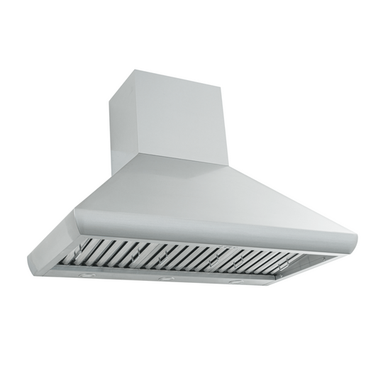 Proline PLJW 109 WC - Ducted Wall-Mounted Range Hood, 1200 CFM | Stainless Steel Finish, Outdoor Rated - PLJW 109.36.WC